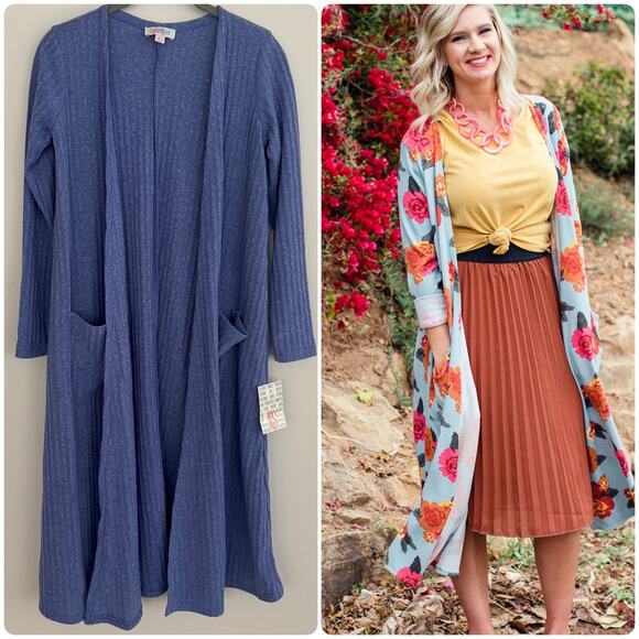 Lularoe Ribbed Sarah - Picture 1 of 6